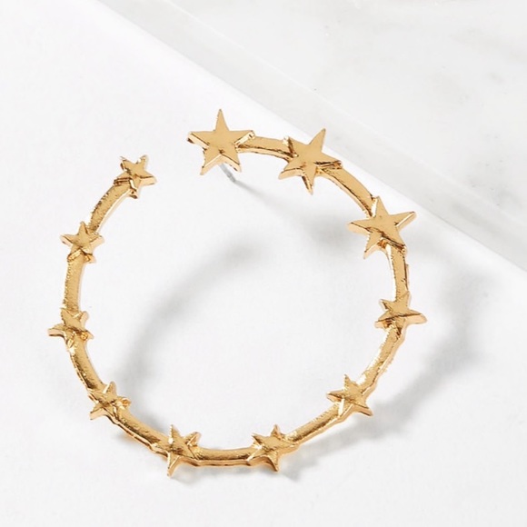 🎁 5/$35 || Starry Hoop Earrings - Picture 3 of 3